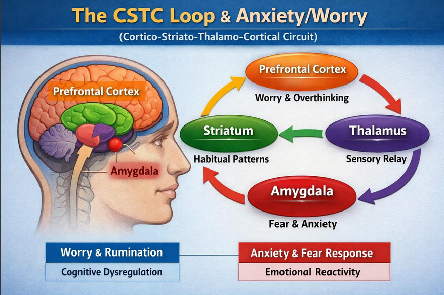 le circuit cortico striatal thalamo cortical